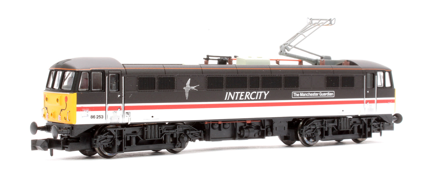 Class 86 253 "The Manchester Guardian" Intercity Swallow Electric Locomotive (DCC Fitted)