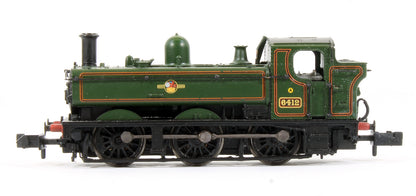 Pre-Owned 371-987 Class 64XX Pannier Tank 6412 BR Lined Green Late Crest Steam Locomotive