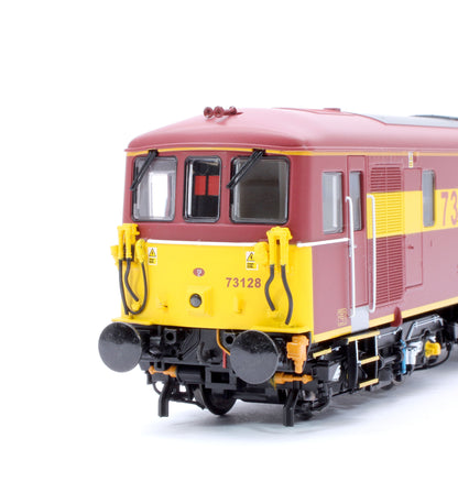 Class 73/1 73128 EW&S Red & Gold Electro-Diesel Locomotive (Exclusive Edition)