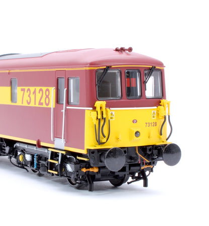 Class 73/1 73128 EW&S Red & Gold Electro-Diesel Locomotive (Exclusive Edition)