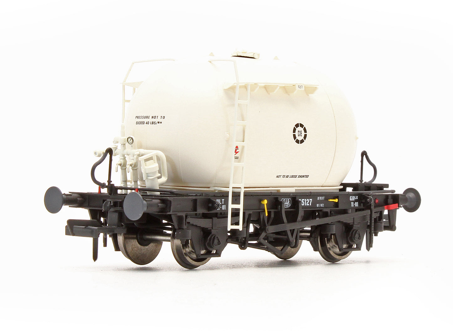 Pre-Owned IRM1016 CIE Bulk Cement Wagon - Ivory/Black - Set G