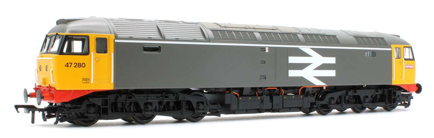 35-416 Class 47/0 47280 BR Railfreight Grey Diesel Locomotive