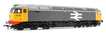 35-416 Class 47/0 47280 BR Railfreight Grey Diesel Locomotive
