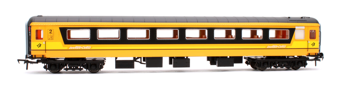 MK2D Irish Railways Standard Open Orange & Black - Black Roof