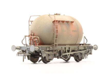 Pre-Owned IRM1015 CIE Bulk Cement Wagon - Tan/Grey - Set F - Custom Weathered