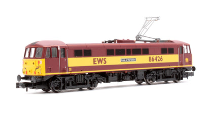 Class 86 426 "Pride of the Nation" EWS Electric Locomotive (DCC Fitted)