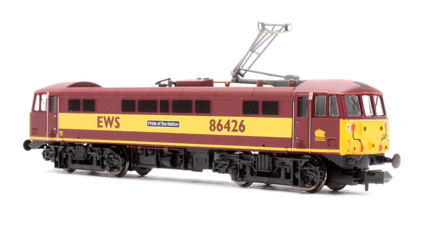 Class 86 426 "Pride of the Nation" EWS Electric Locomotive (DCC Fitted)