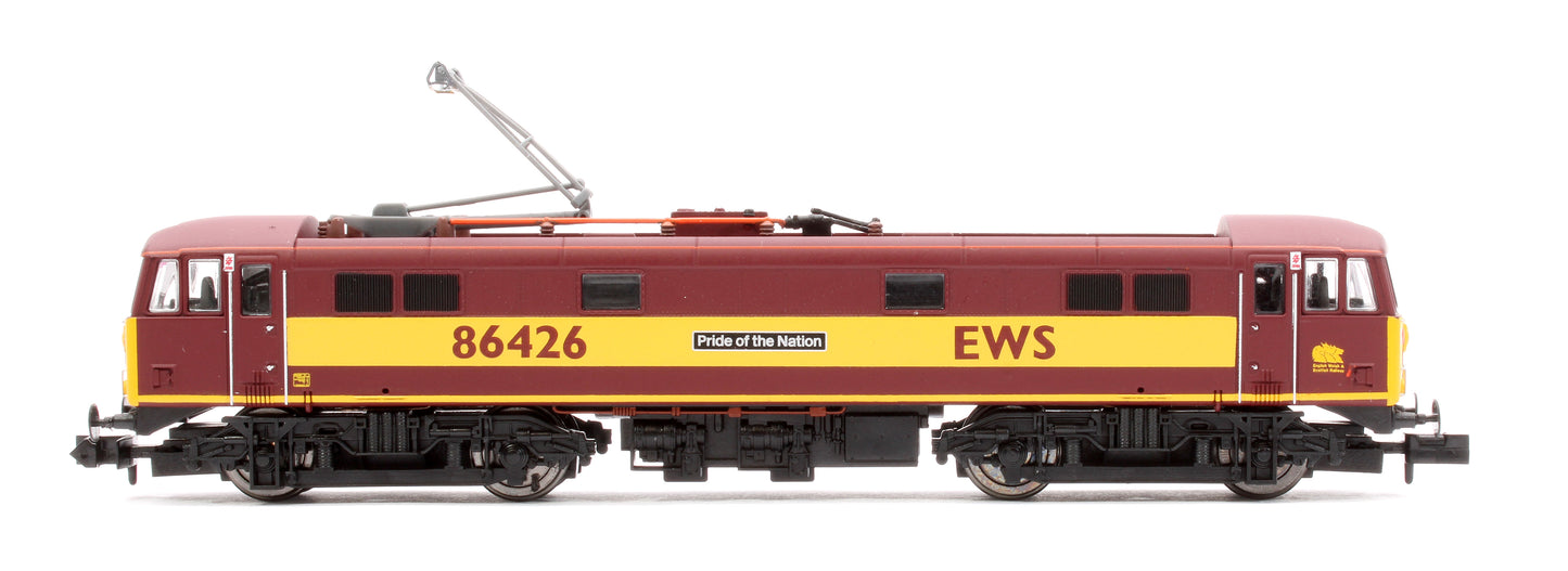 Class 86 426 "Pride of the Nation" EWS Electric Locomotive (DCC Fitted)