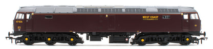 35-431SFX Class 47/4 47826 WCRC Maroon Diesel Locomotive - DCC Sound Deluxe
