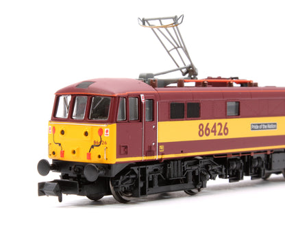 Class 86 426 "Pride of the Nation" EWS Electric Locomotive (DCC Fitted)