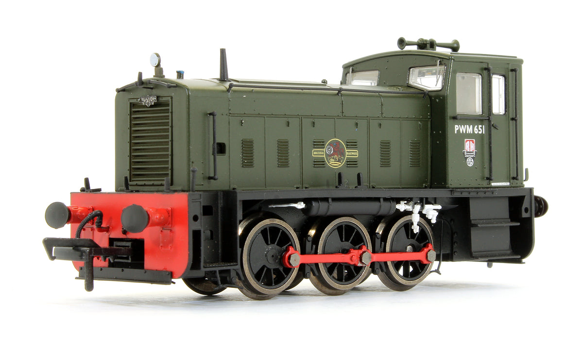 MR-400A Ruston PWM 165DE Shunter BR Green PWM651 Diesel Locomotive