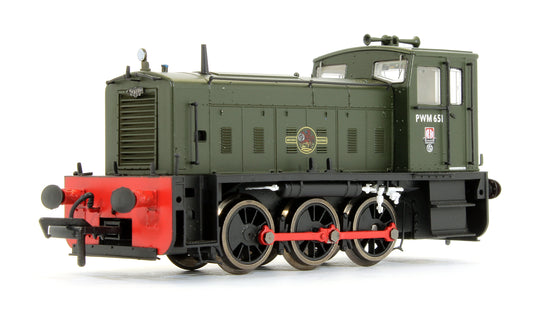 MR-400A Ruston PWM 165DE Shunter BR Green PWM651 Diesel Locomotive