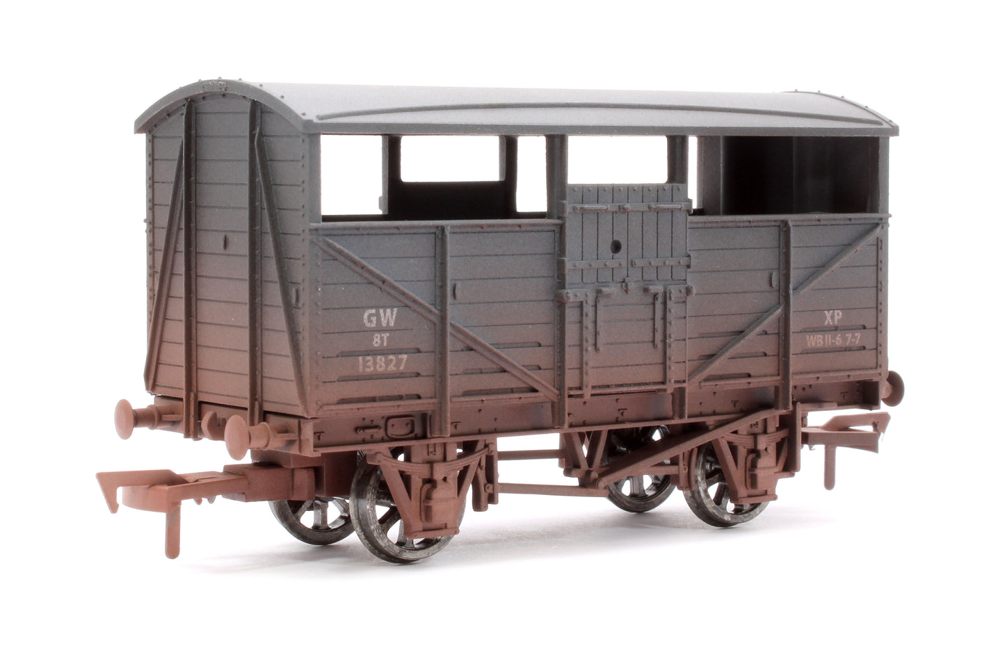 Cattle Wagon GWR 13827 Weathered