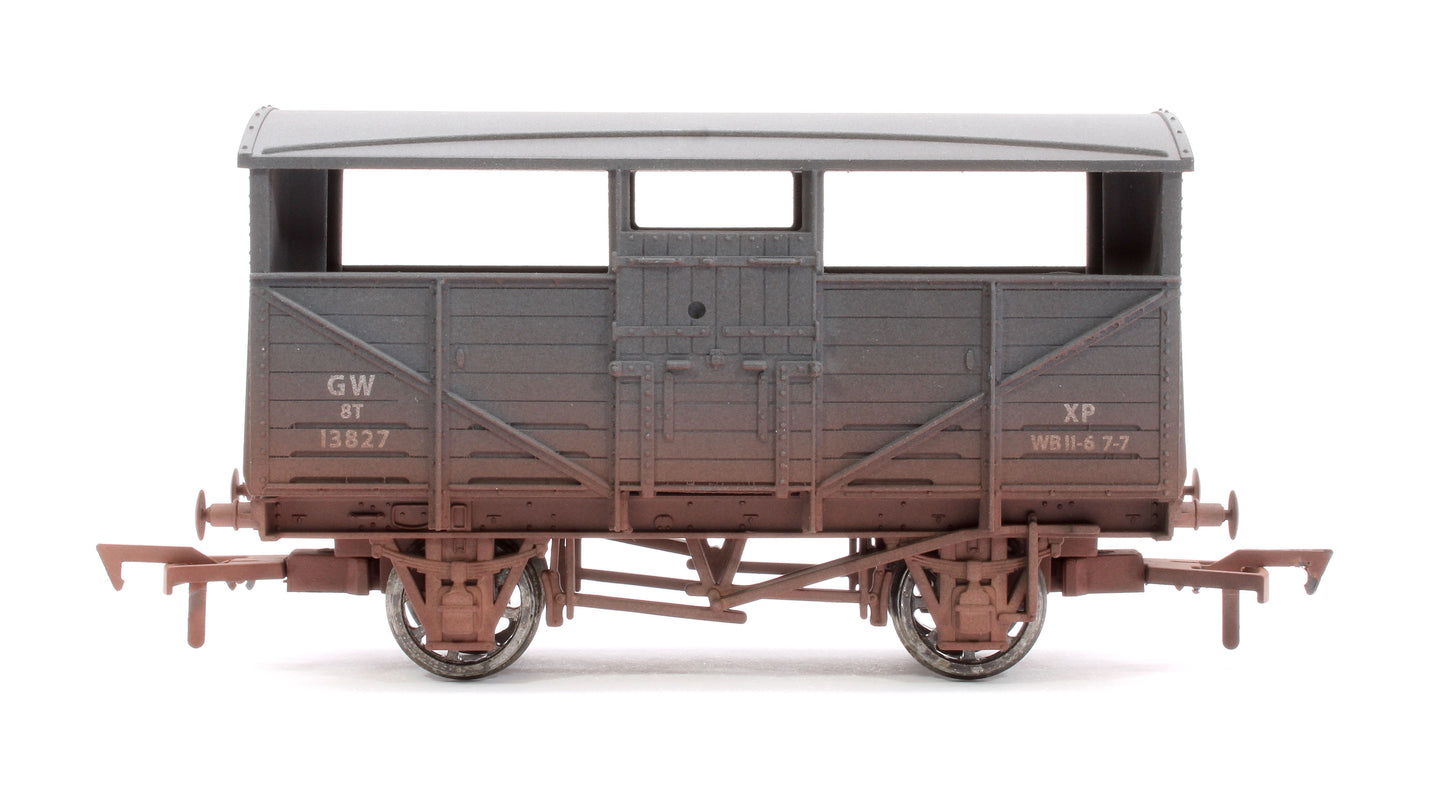 Cattle Wagon GWR 13827 Weathered