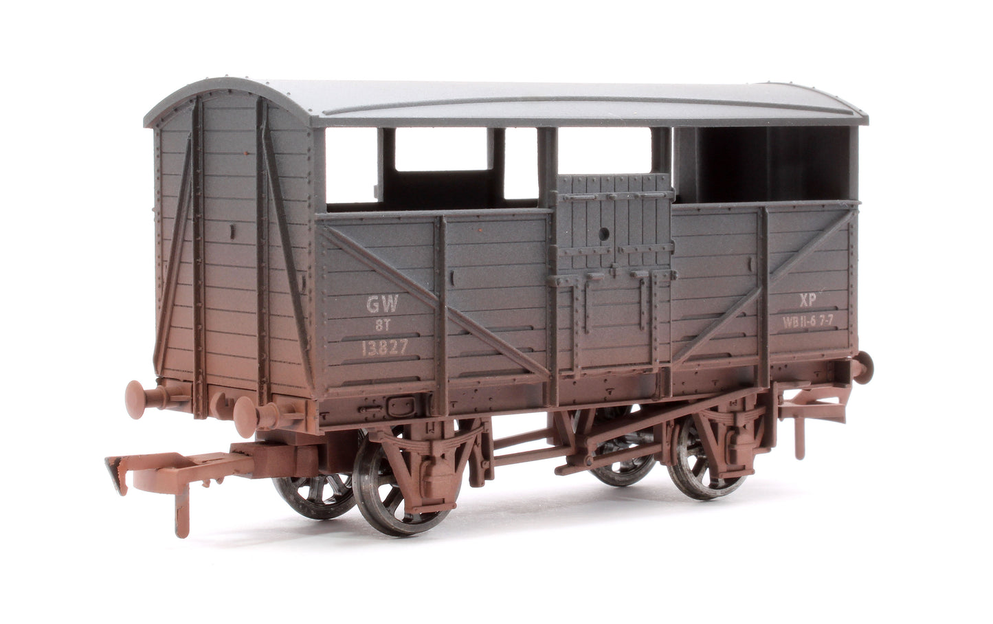 Cattle Wagon GWR 13827 Weathered