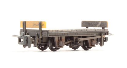 Pre-owned RNAD Flat Wagon RNAD Dean Hill No. DH208 24 - Custom Weathered