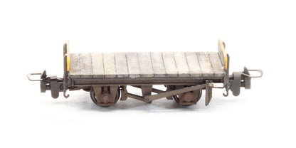 Pre-owned RNAD Flat Wagon RNAD Dean Hill No. DH208 24 - Custom Weathered