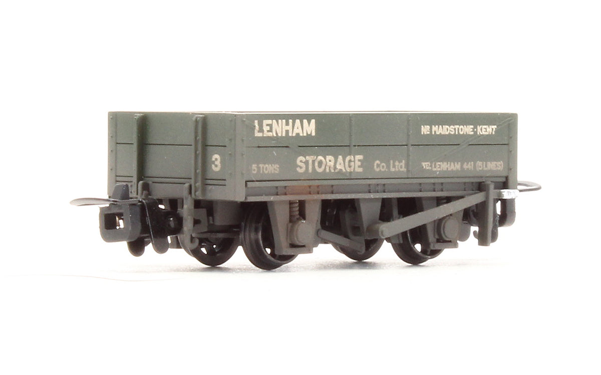 Pre-Owned RNAD Rebuilt Open Wagon 'Lenham Storage' Green No. 3 - Custom Weathered