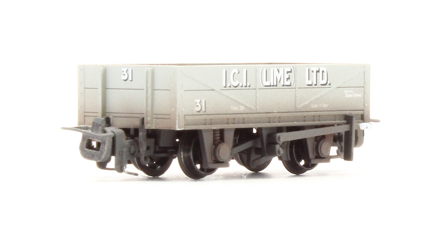 Pre-Owned Rnad Rebuilt Open Wagon 'ICI Buxton Lime' - Custom Weathered