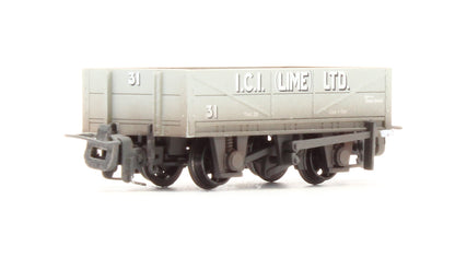 Pre-Owned Rnad Rebuilt Open Wagon 'ICI Buxton Lime' - Custom Weathered