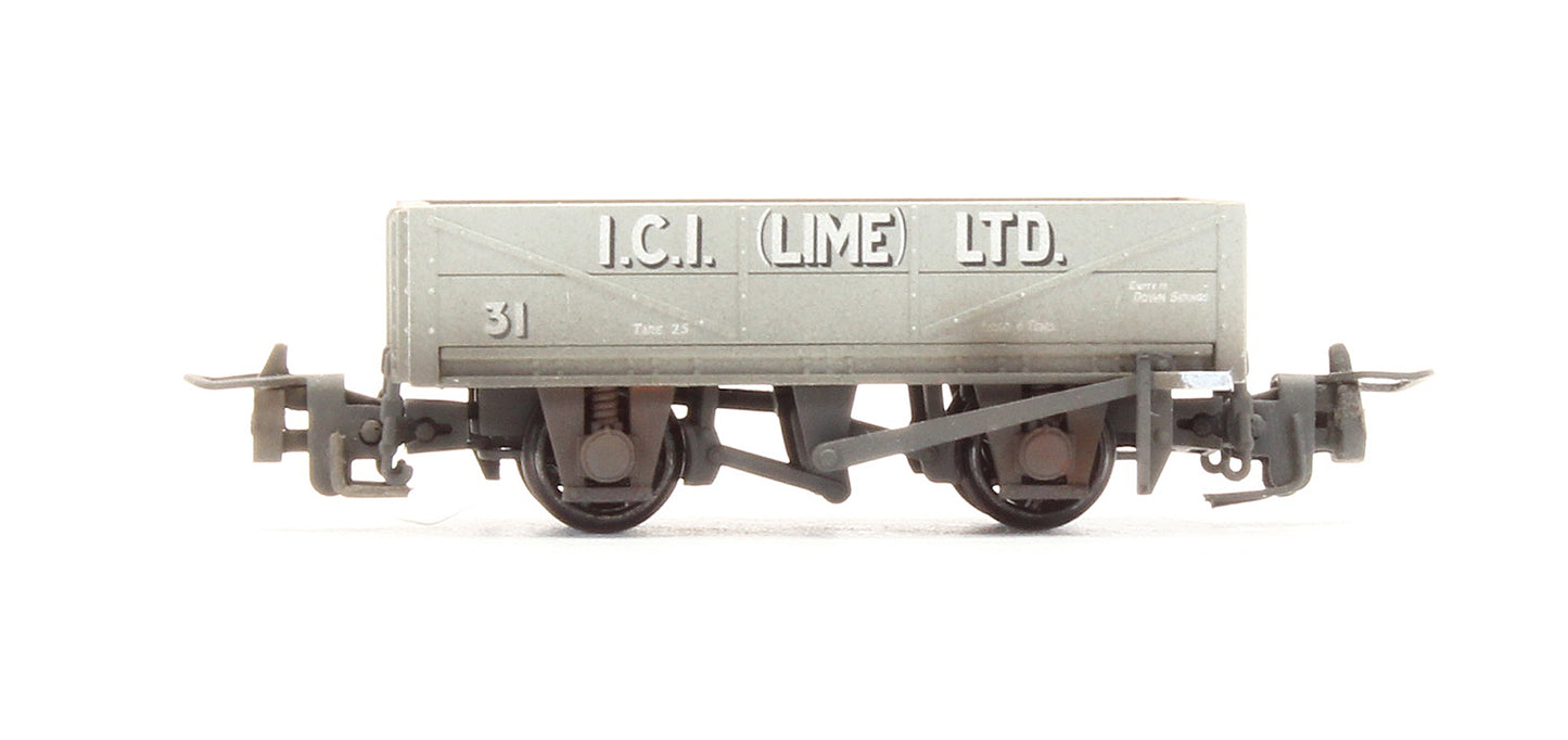 Pre-Owned Rnad Rebuilt Open Wagon 'ICI Buxton Lime' - Custom Weathered