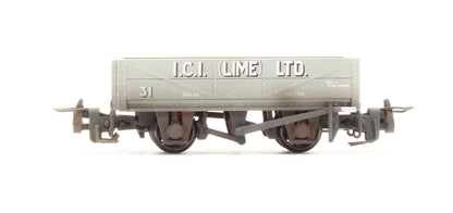 Pre-Owned Rnad Rebuilt Open Wagon 'ICI Buxton Lime' - Custom Weathered
