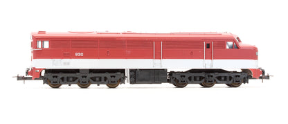 Pre-Owned South Australian Railways Class 930 Maroon & Silver Diesel Locomotive - Limited Edition