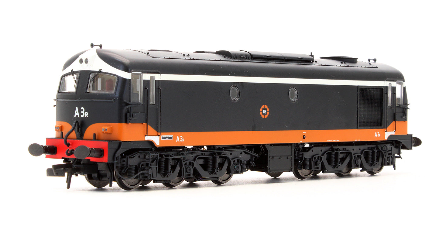 Pre-Owned IRM1117A3R CIE / Irish Rail A/001 Class Irish Rail Orange, Black & White No.A3r Diesel Locomotive