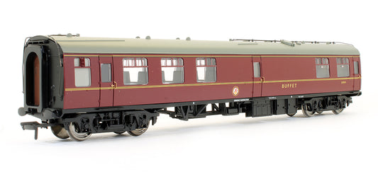 Pre-Owned 39-261 BR Maroon MK1 Restaurant Miniature Buffet Car RMB BR Maroon 'E1854'