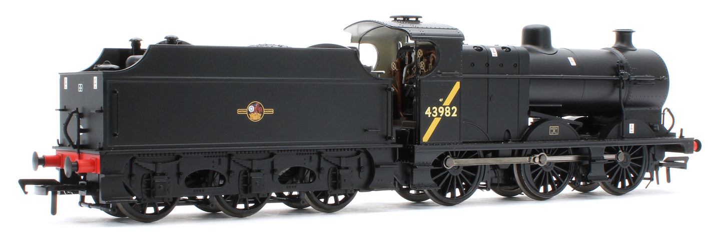 31-884ASF MR 3835 (4F) with Fowler Tender 43982 BR Black (Late Crest) Steam Locomotive - DCC Sound