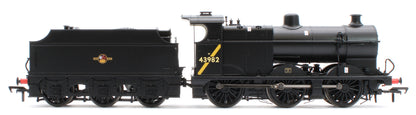31-884ASF MR 3835 (4F) with Fowler Tender 43982 BR Black (Late Crest) Steam Locomotive - DCC Sound