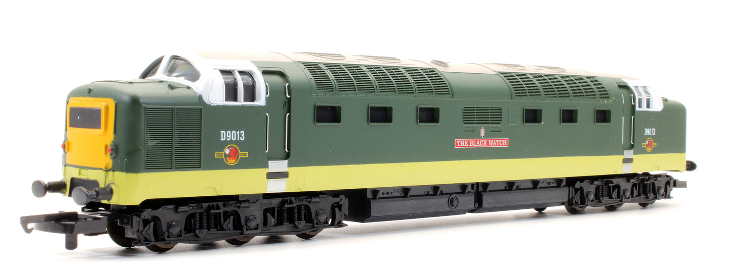 Pre-Owned 204816A5 BR Two Tone Green Class 55 D9013 'The Black Watch' Diesel Locomotive - Limited Edition
