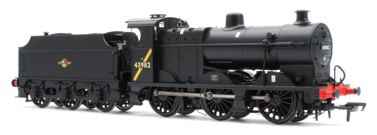 31-884ASF MR 3835 (4F) with Fowler Tender 43982 BR Black (Late Crest) Steam Locomotive - DCC Sound