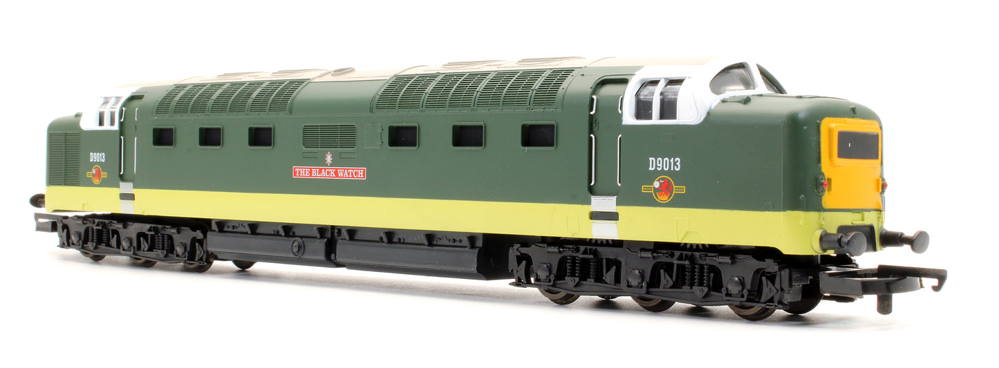 Pre-Owned 204816A5 BR Two Tone Green Class 55 D9013 'The Black Watch' Diesel Locomotive - Limited Edition