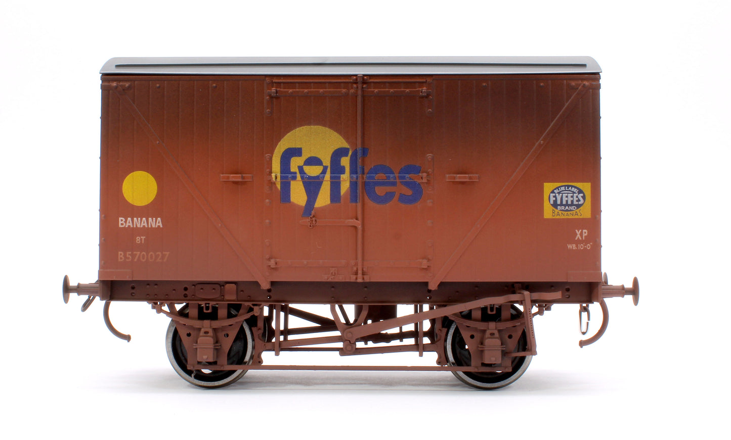 Banana Van Fyffes Bauxite Large Logo B570027 - Weathered