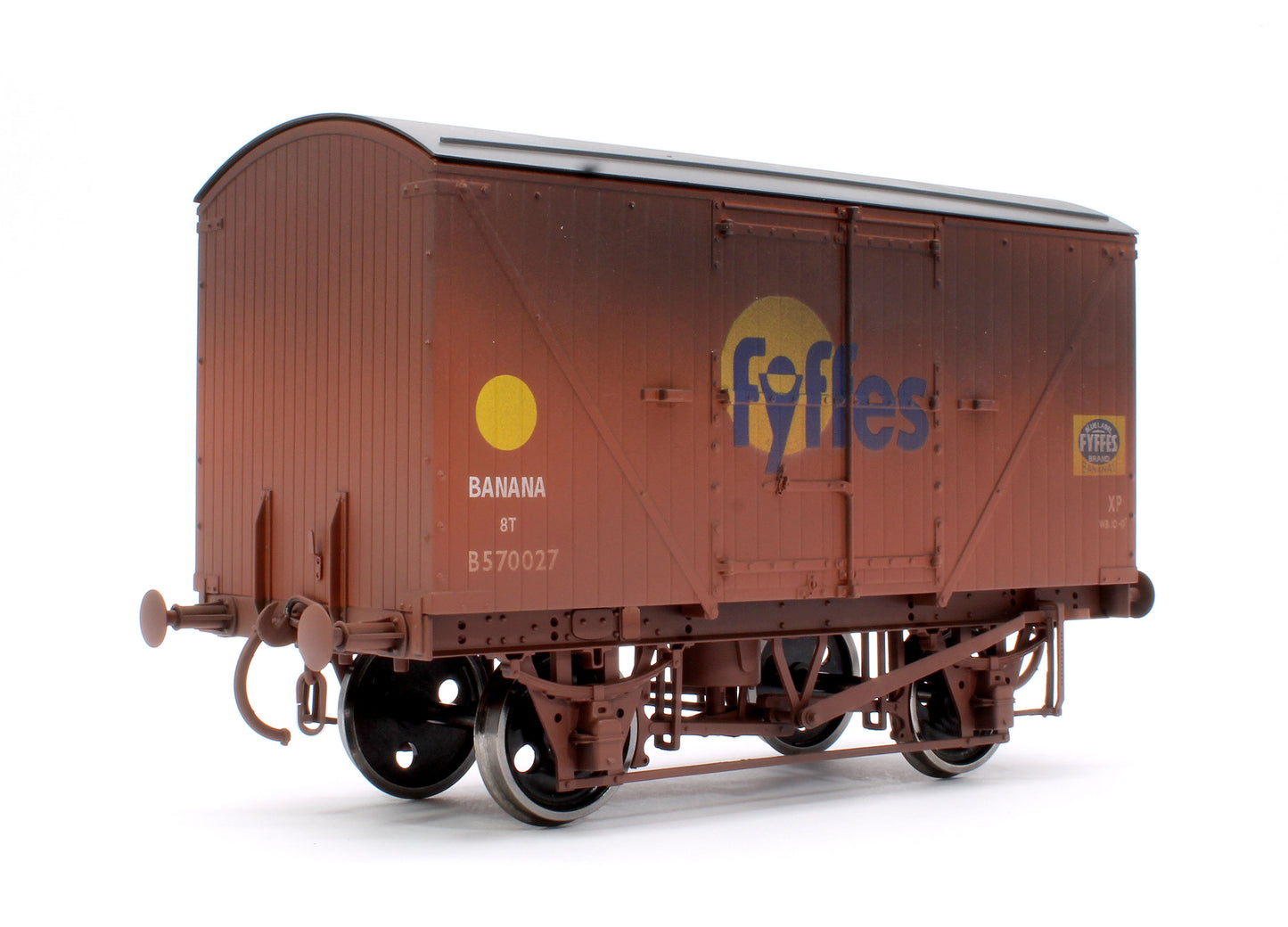 Banana Van Fyffes Bauxite Large Logo B570027 - Weathered