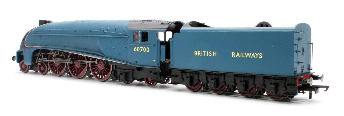 W1 Class 'Hush Hush' Streamlined 4-6-4 BR Garter Blue '60700' Steam Locomotive