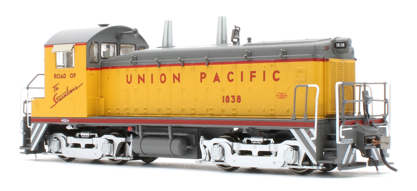 27596 HO EMD SW9 (DC/DCC/Sound): Union Pacific - As Delivered Slogan: #1838