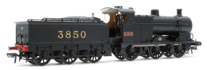 31-885 MR 3835 (4F) with Johnson-Deeley Tender 3850 LMS Black (MR Numerals) Steam Locomotive