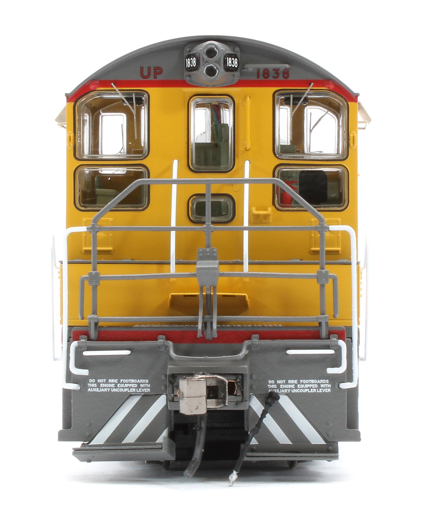 27596 HO EMD SW9 (DC/DCC/Sound): Union Pacific - As Delivered Slogan: #1838