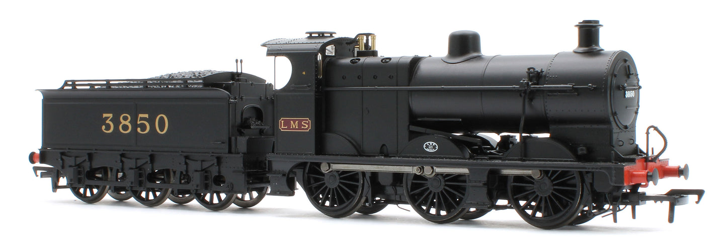 31-885 MR 3835 (4F) with Johnson-Deeley Tender 3850 LMS Black (MR Numerals) Steam Locomotive