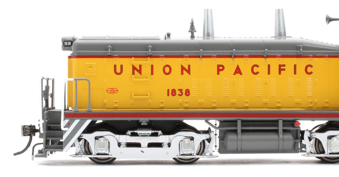 27596 HO EMD SW9 (DC/DCC/Sound): Union Pacific - As Delivered Slogan: #1838