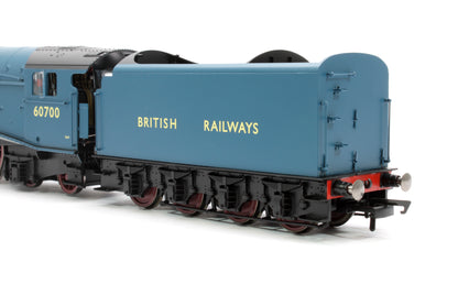 W1 Class 'Hush Hush' Streamlined 4-6-4 BR Garter Blue '60700' Steam Locomotive