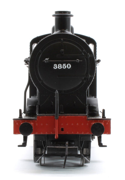 31-885SF MR 3835 (4F) with Johnson-Deeley Tender 3850 LMS Black (MR Numerals) Steam Locomotive - DCC Sound
