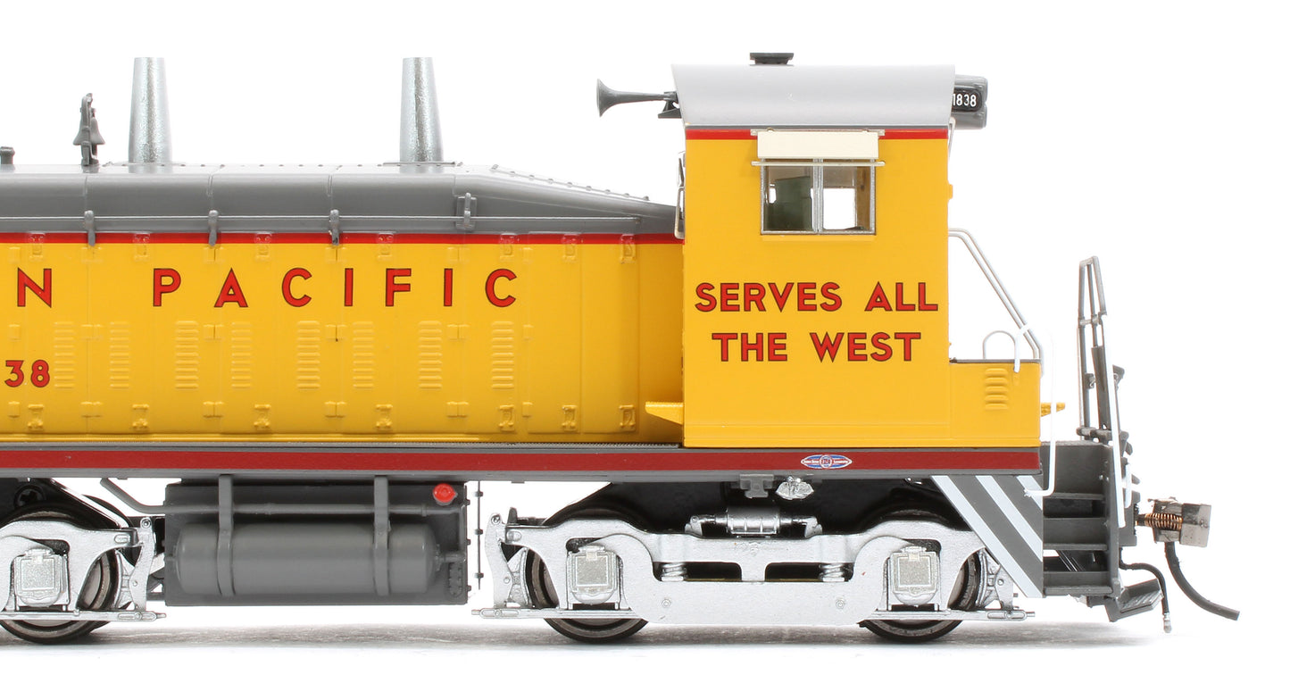27596 HO EMD SW9 (DC/DCC/Sound): Union Pacific - As Delivered Slogan: #1838