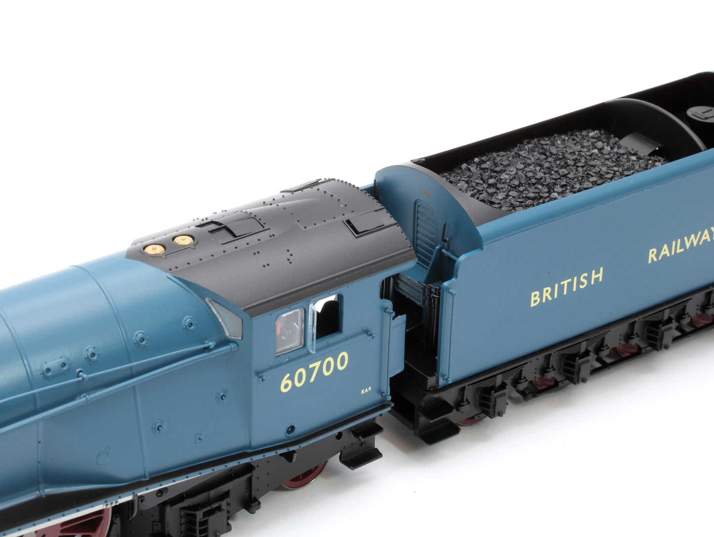 W1 Class 'Hush Hush' Streamlined 4-6-4 BR Garter Blue '60700' Steam Locomotive