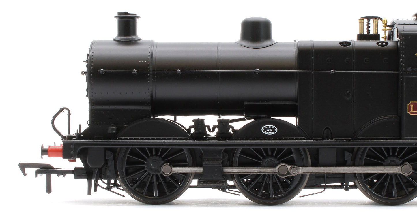 31-885SF MR 3835 (4F) with Johnson-Deeley Tender 3850 LMS Black (MR Numerals) Steam Locomotive - DCC Sound