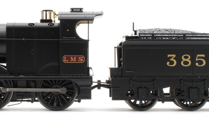 31-885 MR 3835 (4F) with Johnson-Deeley Tender 3850 LMS Black (MR Numerals) Steam Locomotive