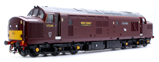 Class 37/0 West Coast Railways Red No.37248 Loch Arkaig (Centre Headcode) Diesel Locomotive
