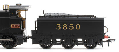 31-885 MR 3835 (4F) with Johnson-Deeley Tender 3850 LMS Black (MR Numerals) Steam Locomotive